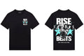 FesFas hiphop-print | Áo Thun | Nam | Màu Đen