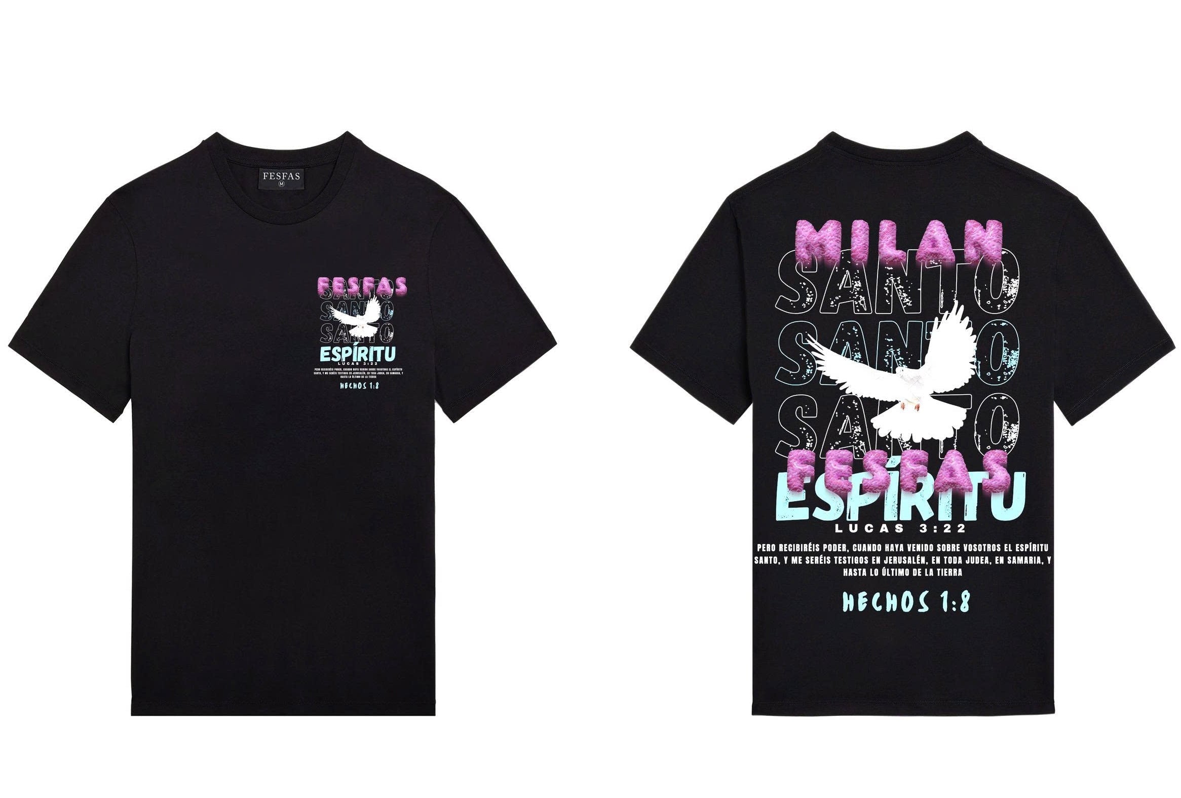 FesFas graphic-print | Áo Thun | Nam | Màu Đen
