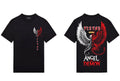 FesFas devil wings-print | Áo Thun | Nam | Màu Đen
