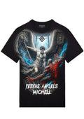 FesFas angel-print | Áo Thun | Nam | Màu Đen