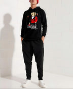 Bộ hoodie FesFas in hình gấu