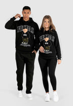 Bộ hoodie FesFas in hình gấu