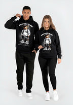 Bộ hoodie FesFas in hình gấu