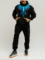Bộ hoodie FesFas in hình đôi cánh
