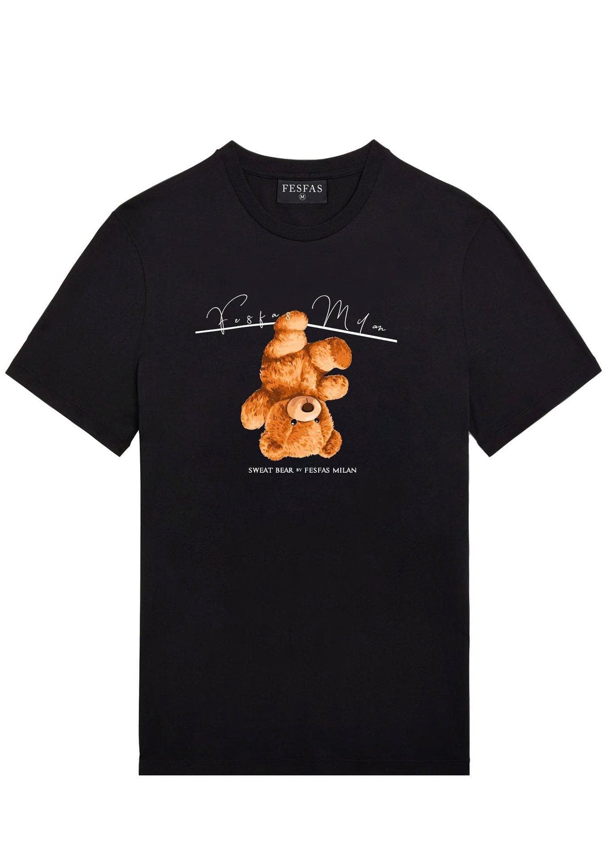 FesFas teddy bear-print | Áo Thun | Nam | Màu Đen