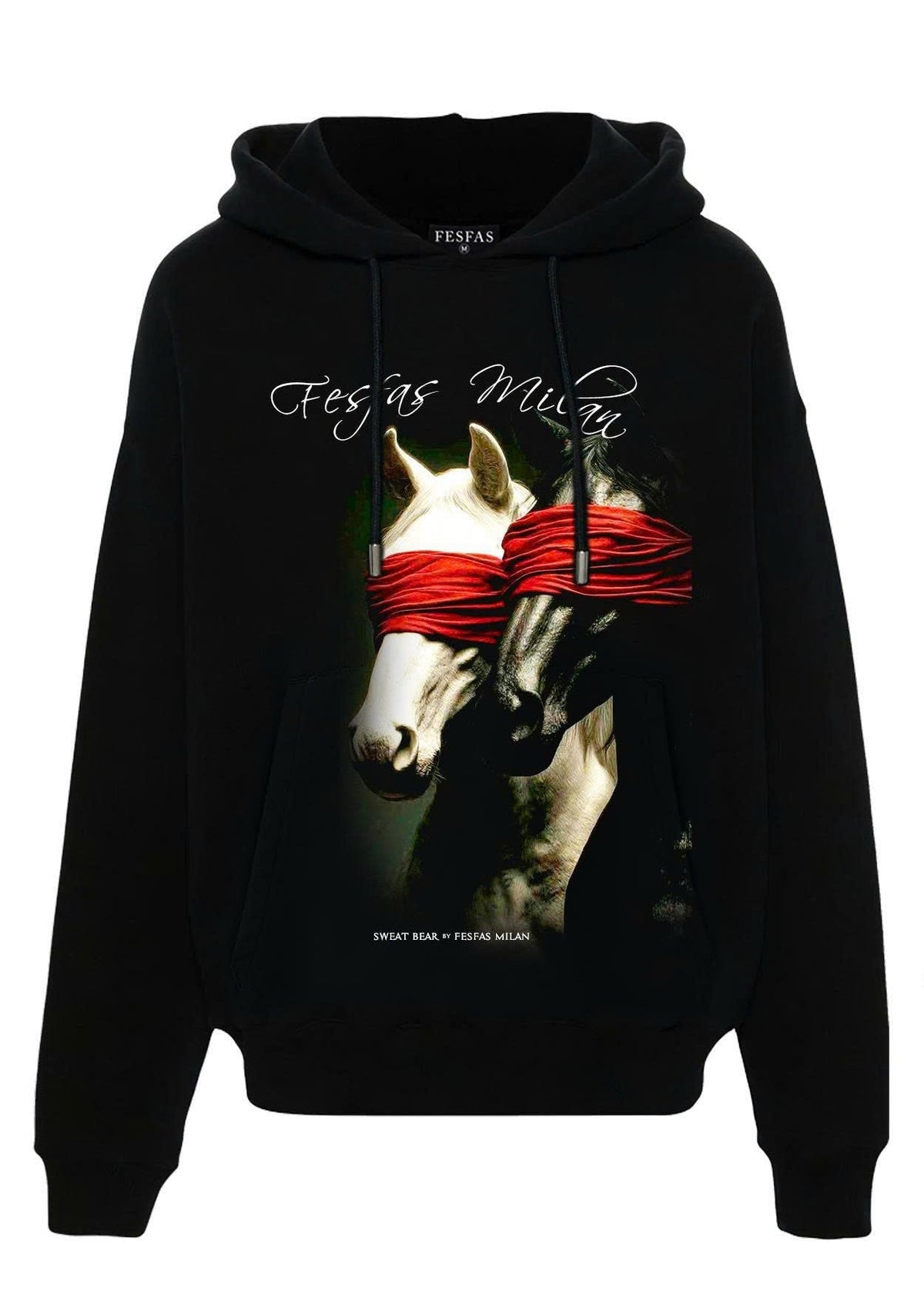 Áo hoodie FesFas in hình ngựa