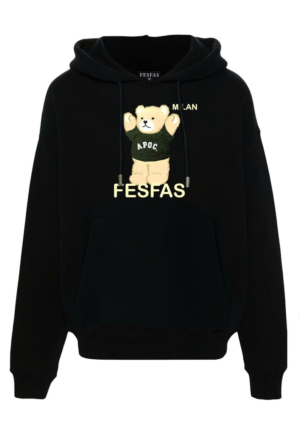 Áo hoodie FesFas in hình cute gấu