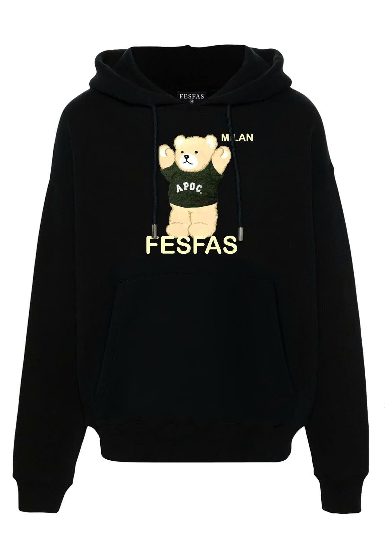 Áo hoodie FesFas in hình cute gấu