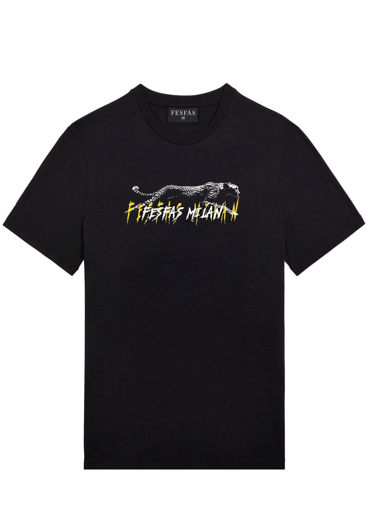 FesFas graphic-print | Áo Thun | Nam | Màu Đen