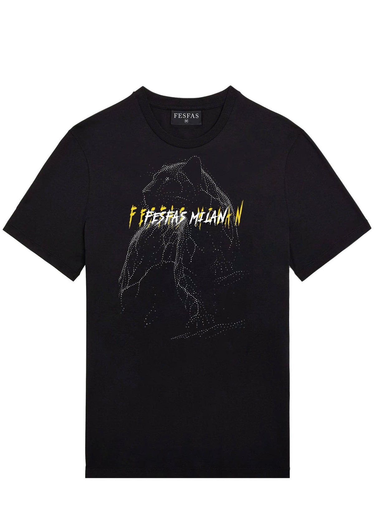 FesFas graphic-print | Áo Thun | Nam | Màu Đen