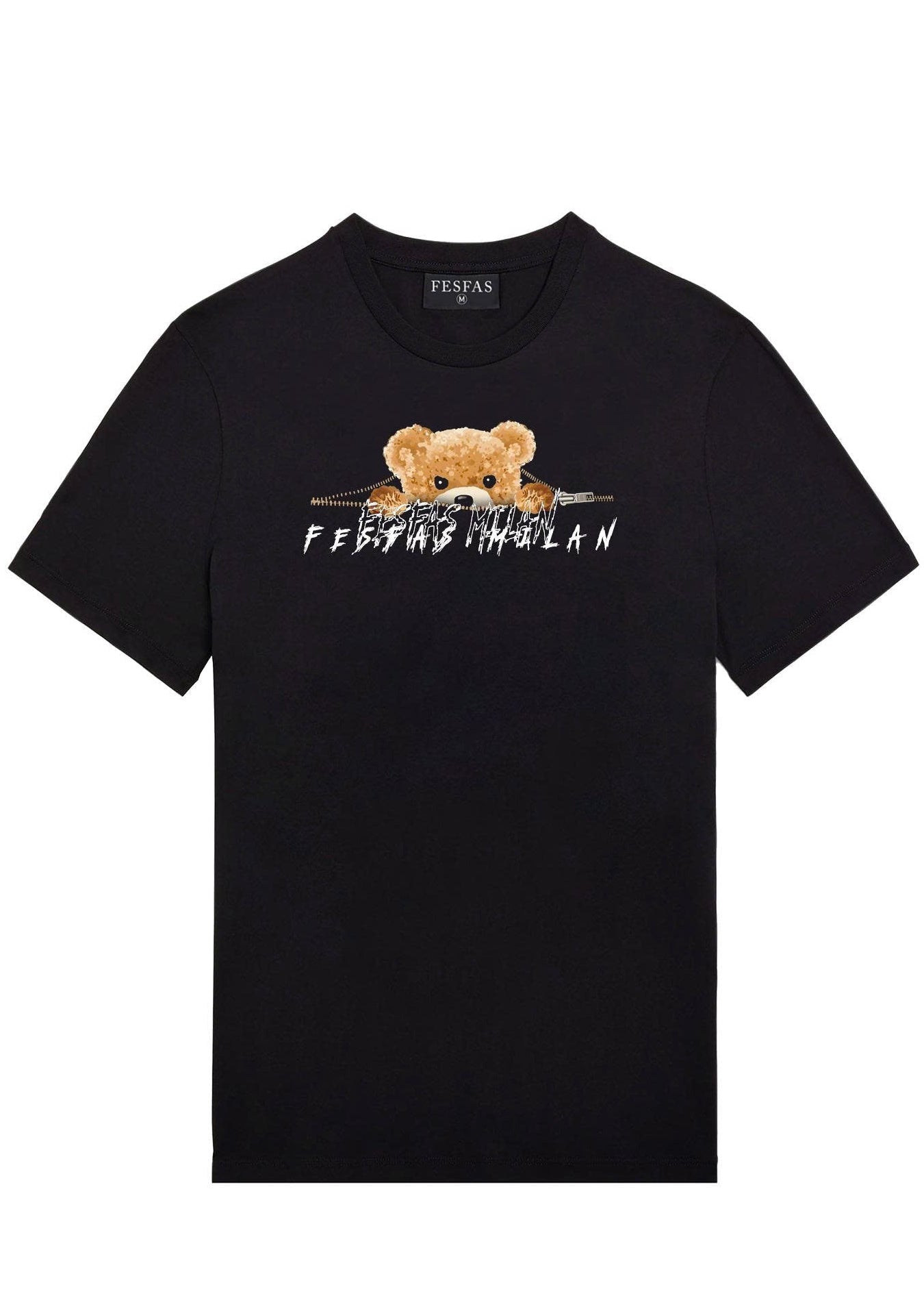 FesFas teddy bear-print | Áo Thun | Nam | Màu Đen