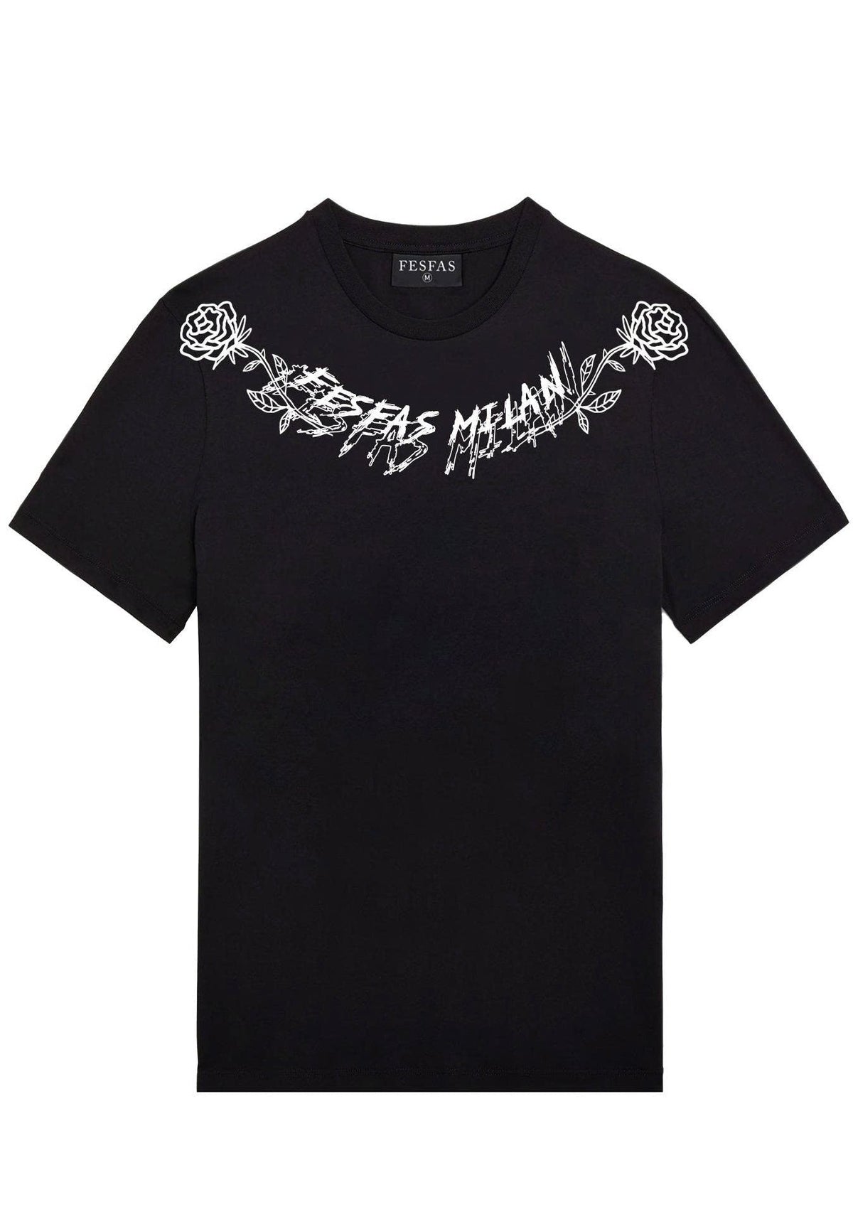 FesFas graphic-print | Áo Thun | Nam | Màu Đen