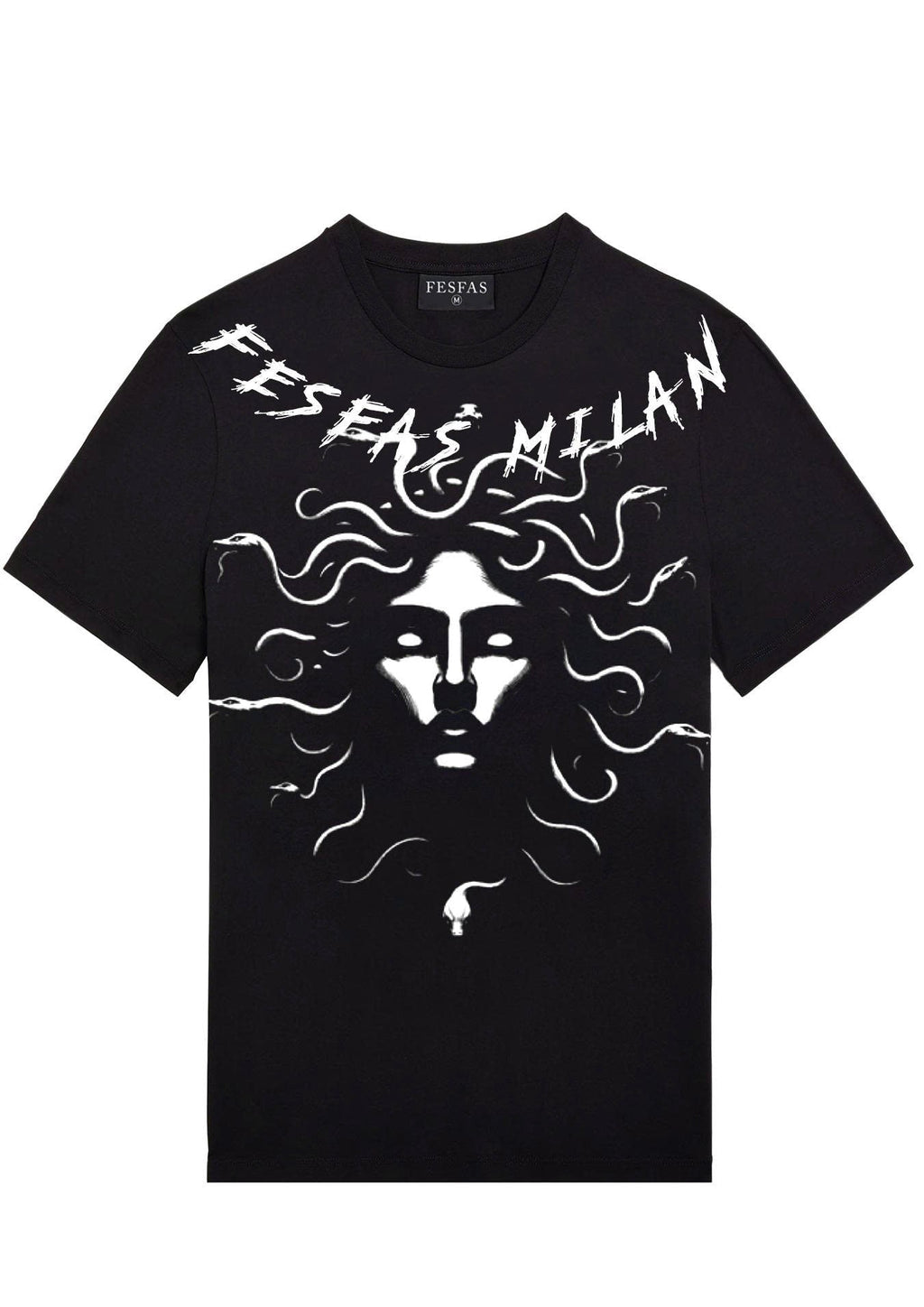 FesFas medusa-print | Áo Thun | Nam | Màu Đen