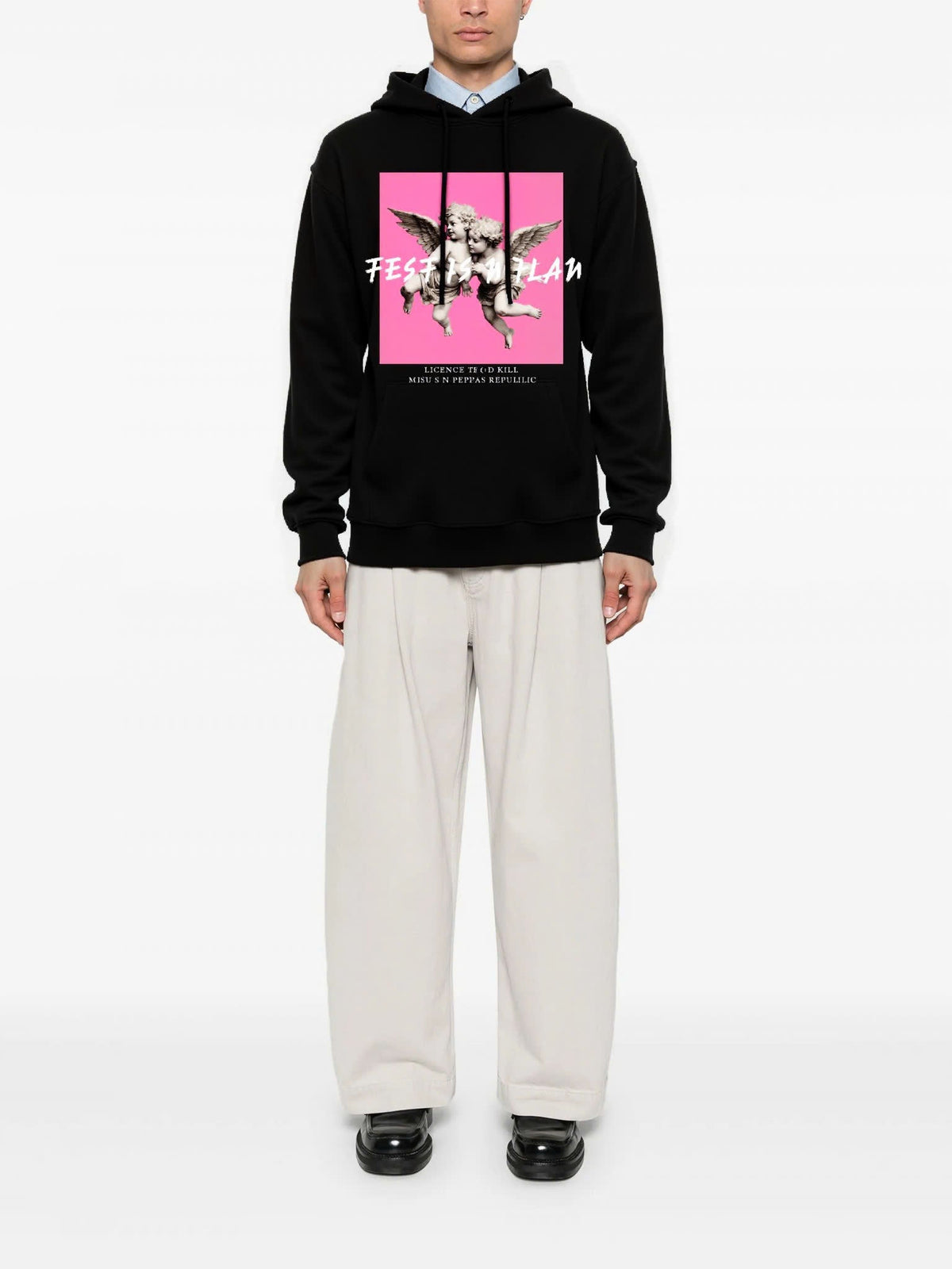 Áo hoodie FesFas in hình thiên thần