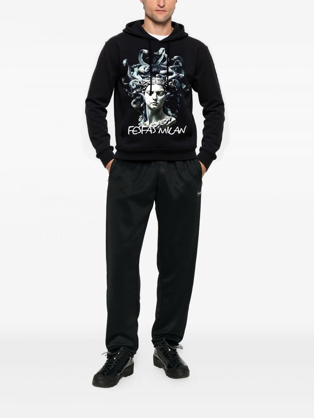Áo hoodie FesFas in hình medusa