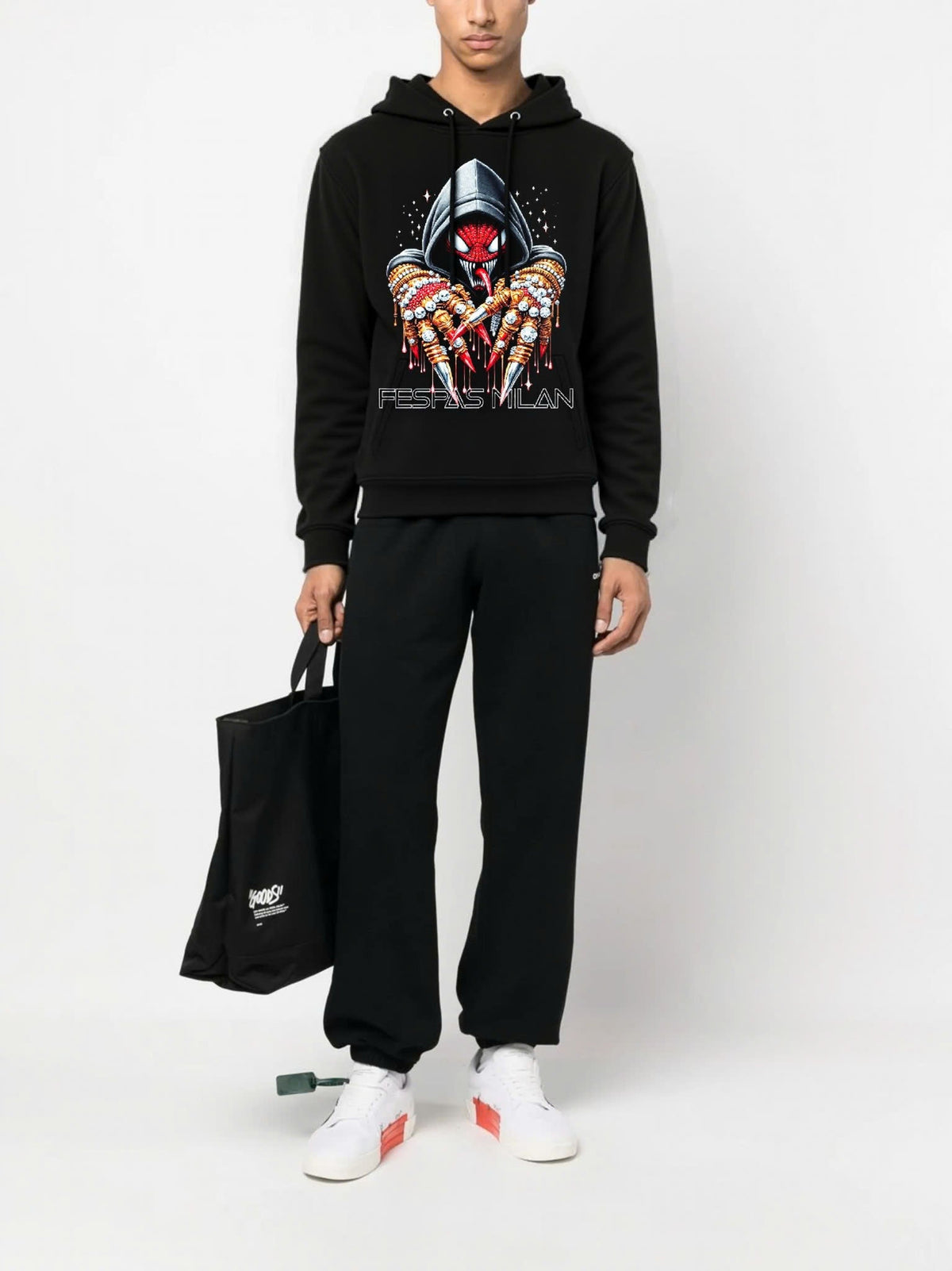 Áo hoodie FesFas in hình venom