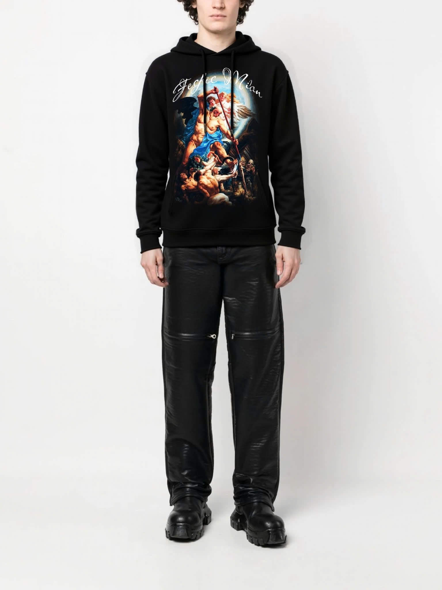 Áo hoodie FesFas in hình thiên thần