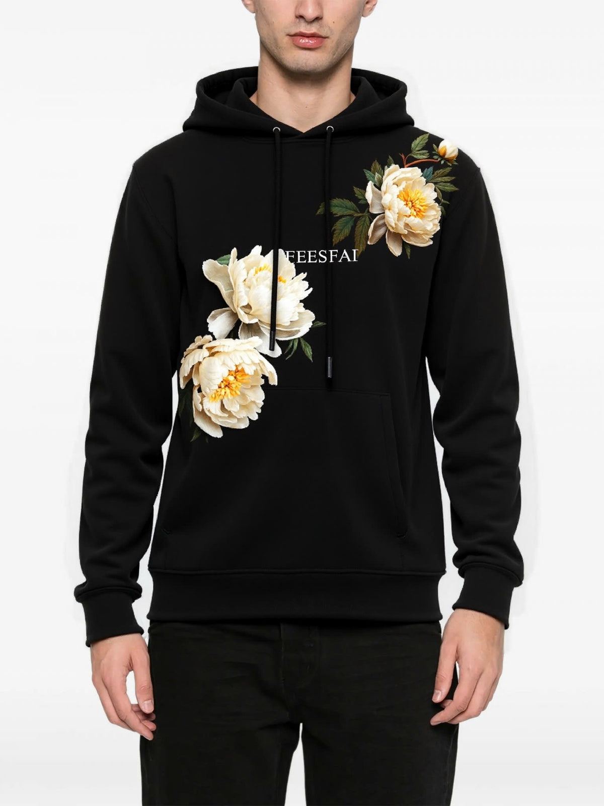 Áo hoodie FesFas in hình hoa