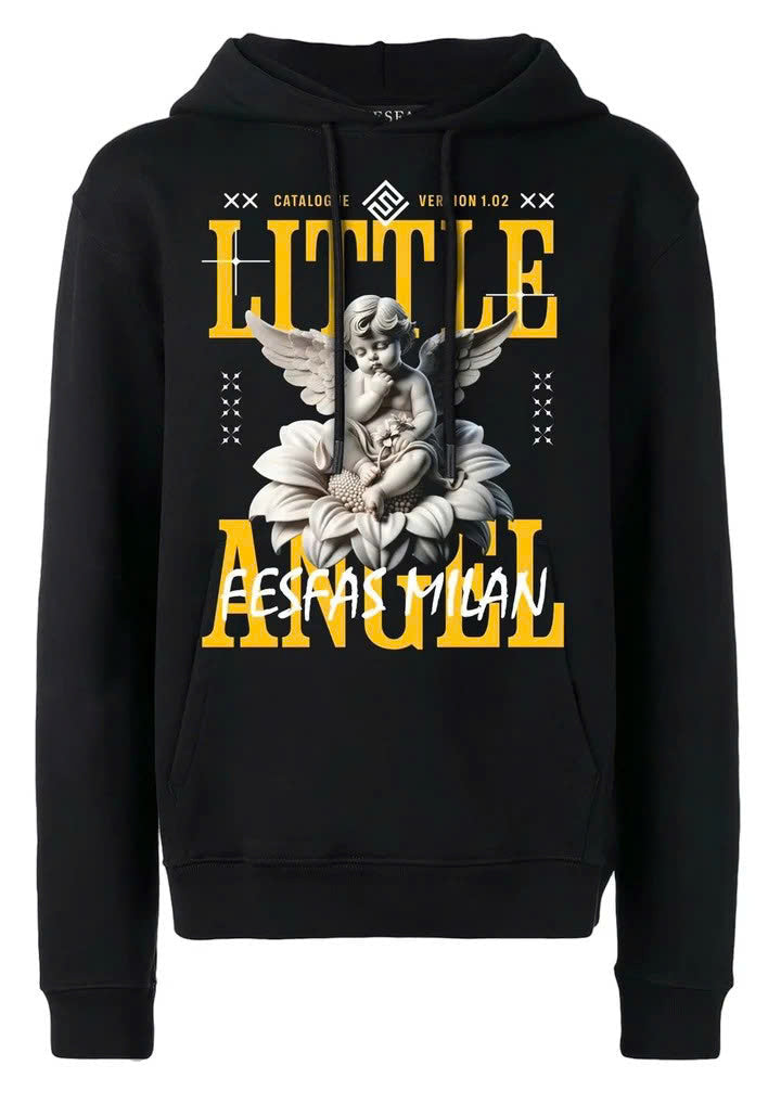 Áo hoodie FesFas in hình thiên thần