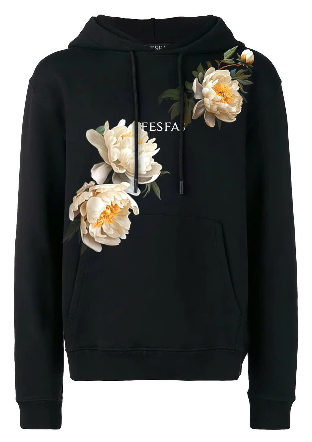 Áo hoodie FesFas in hình hoa