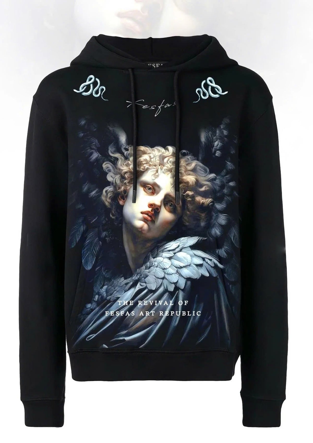 Áo hoodie FesFas in hình thiên thần