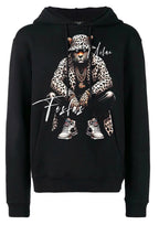 Áo hoodie FesFas in hình báo đốm