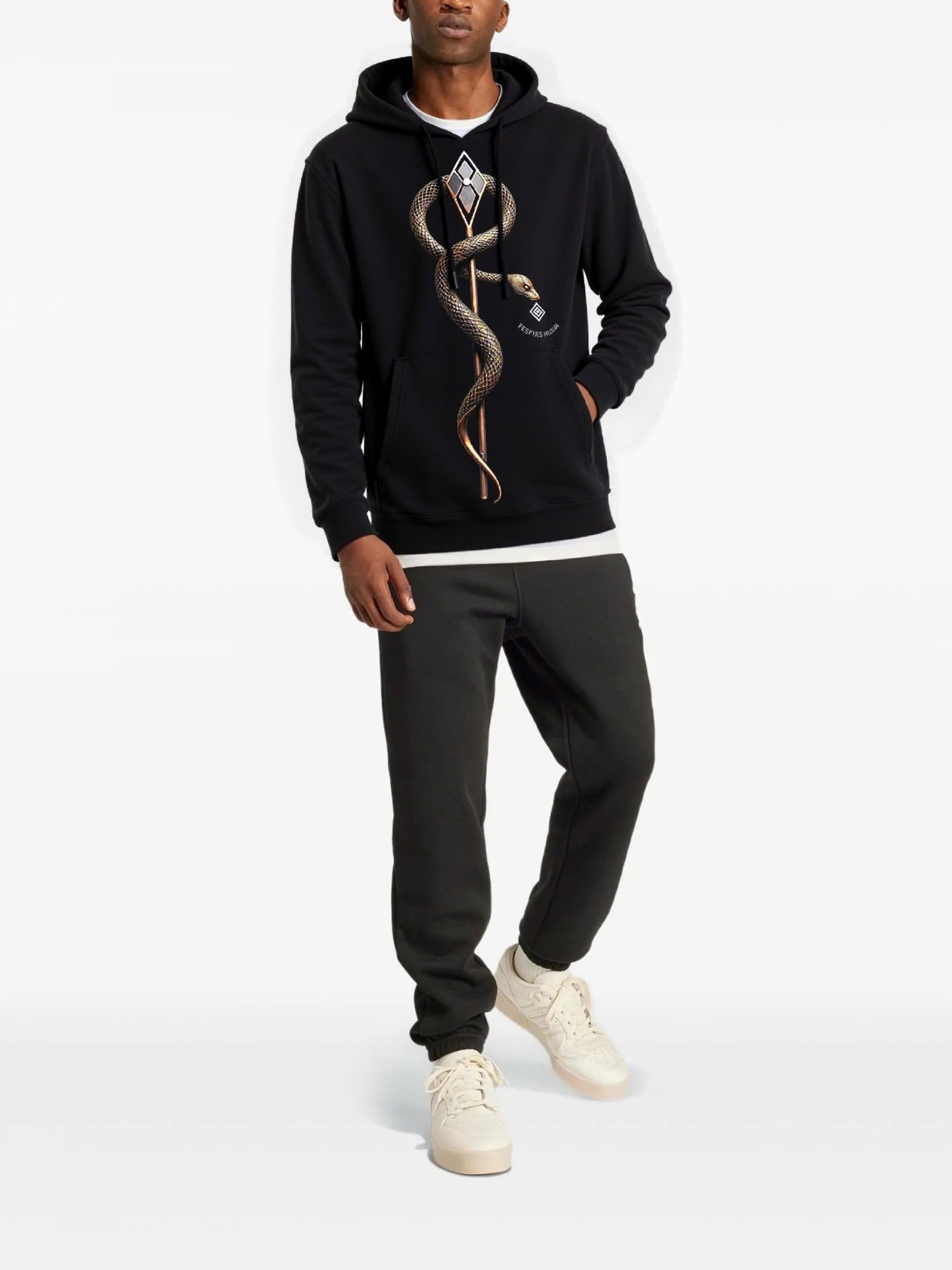 Áo hoodie FesFas in hình rắn