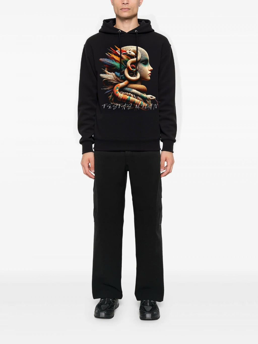 Áo hoodie FesFas in hình rắn