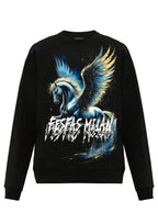 Áo nỉ cổ tròn FesFas in hình pegasus