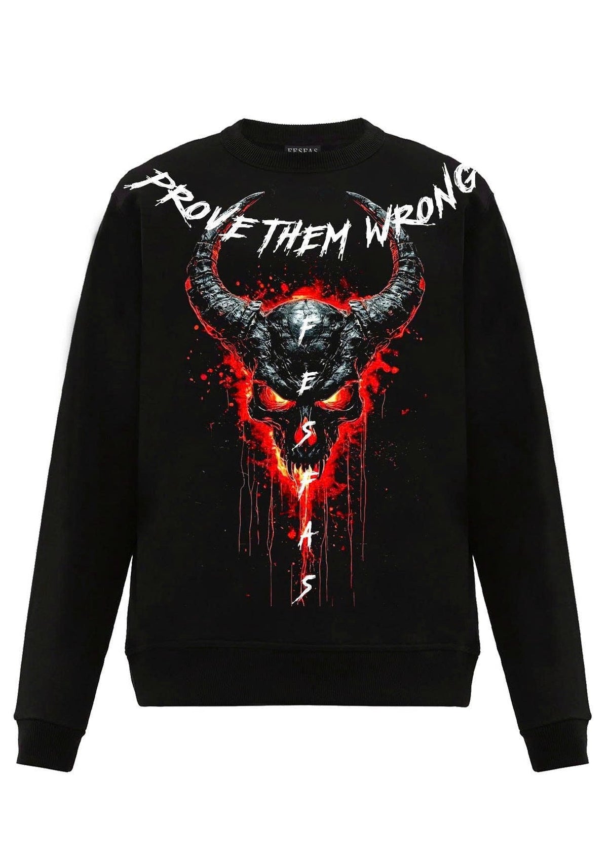 FesFas skull-print Sweatshirt | Black | Men