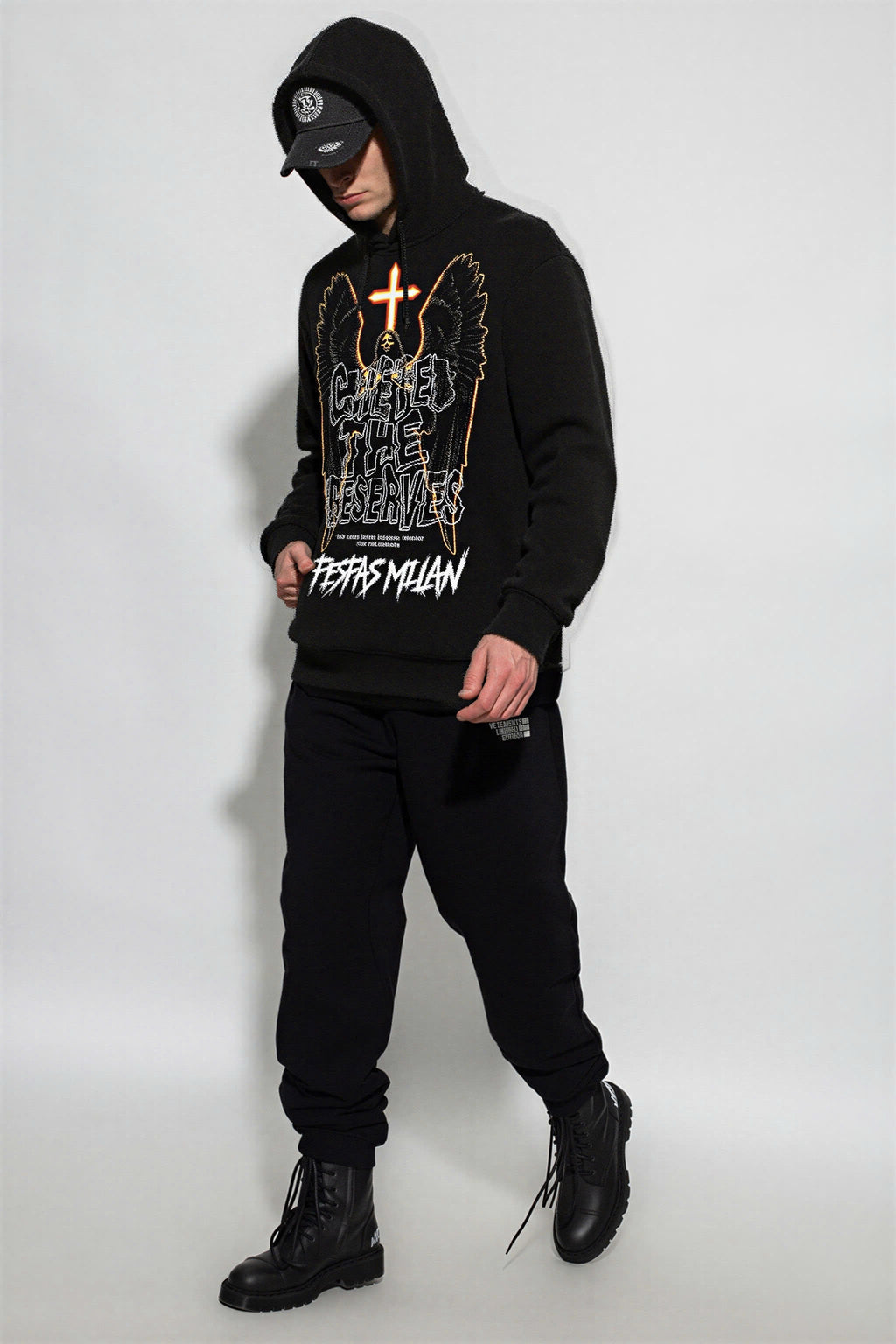 Áo hoodie FesFas in hình thiên thần
