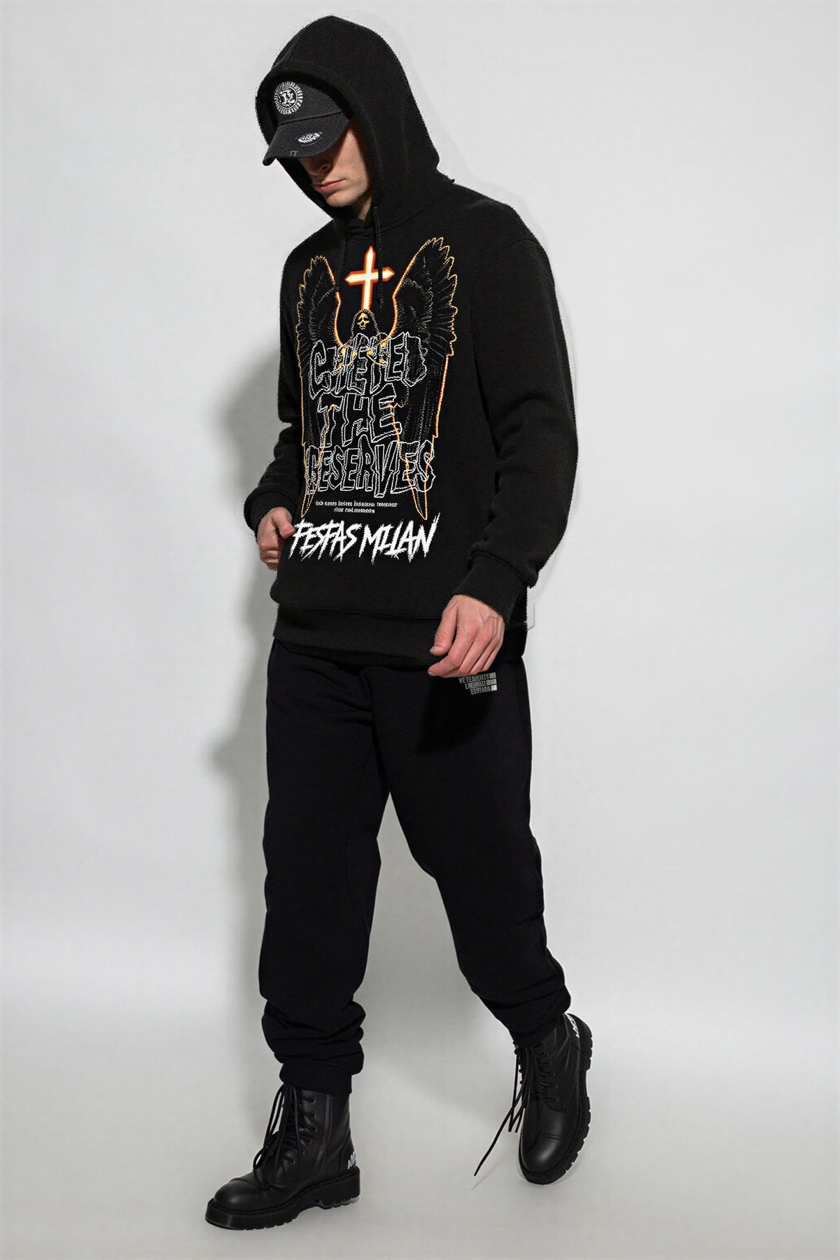 Áo hoodie FesFas in hình thiên thần