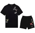 FesFas butterflies-print | Bộ T-Shirt | Nam | Màu Đen