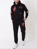 FesFas graphic-print Hoodie | Black | Men