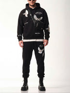 Bộ hoodie FesFas in hình bồ câu