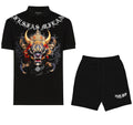 Bộ áo polo và quần short FesFas in hình rồng