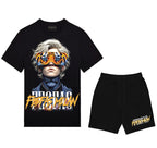 FesFas tiger eyes-print | Bộ T-Shirt | Nam | Màu Đen