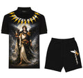 FesFas genie-print | Bộ Polo | Nam | Màu Đen