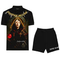 FesFas silent witch-print | Bộ Polo | Nam | Màu Đen
