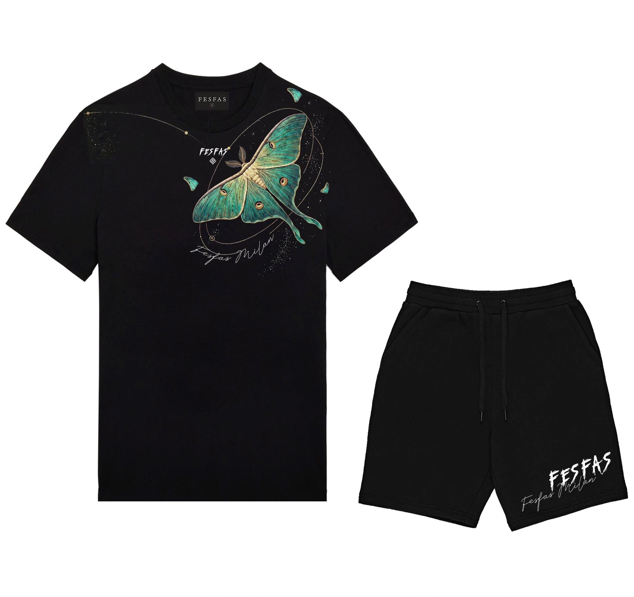 Bộ áo thun FesFas họa tiết bướm luna
